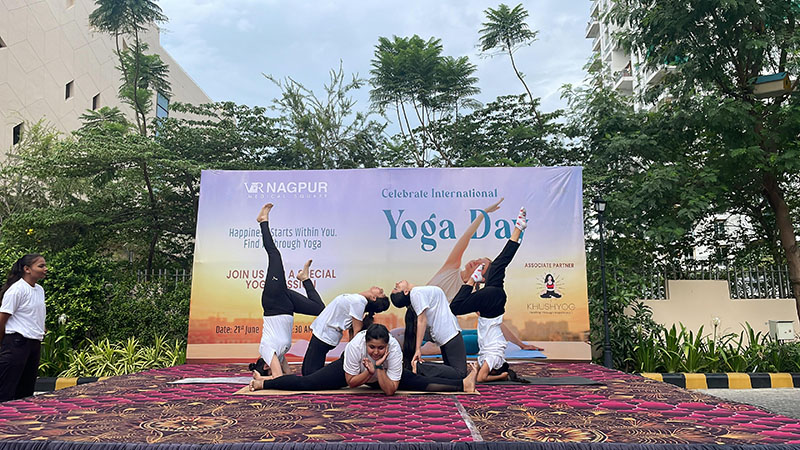 Celebrate International Yoga Day at VR Nagpur!